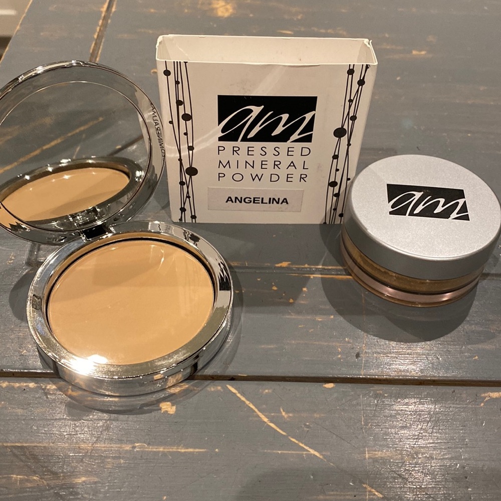 Advanced Minerals Pressed & Loose Mineral Foundation Powder - Angelina